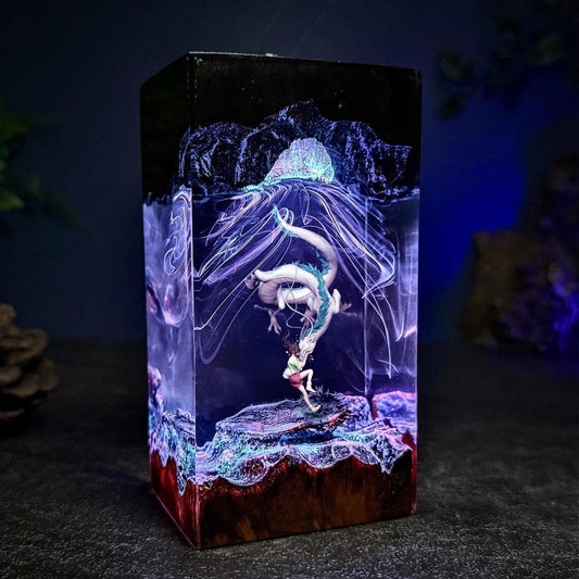 Chihiro and Haku Dragon Spirited Away Night Light