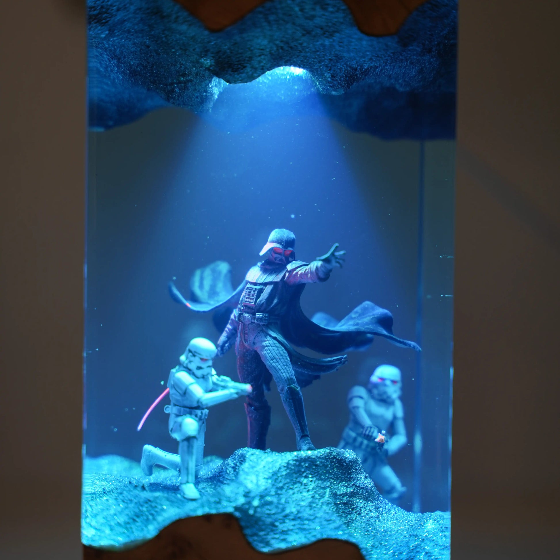 Darth Vader Star Wars Epoxy Resin Lamp