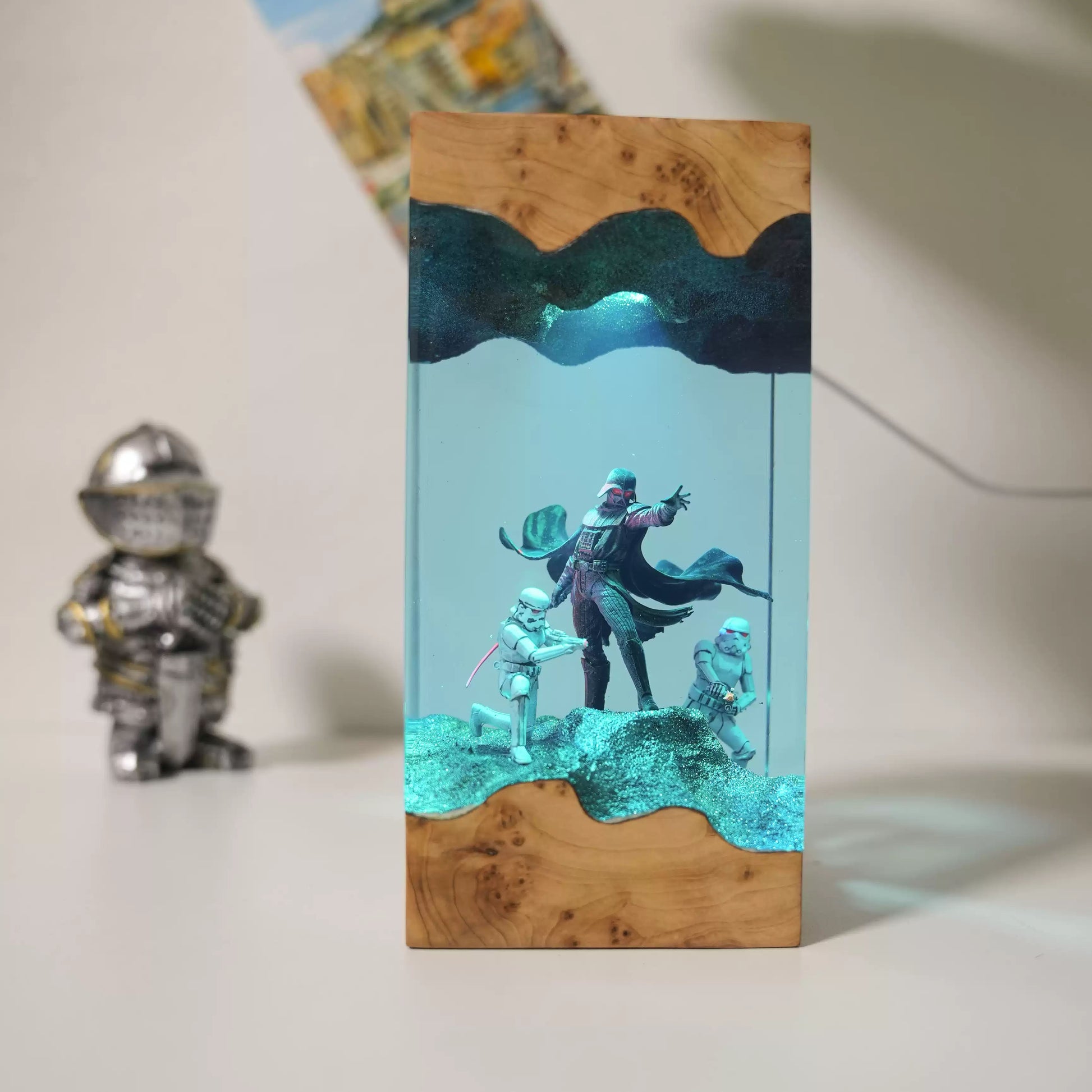 Darth Vader Star Wars Epoxy Resin Lamp