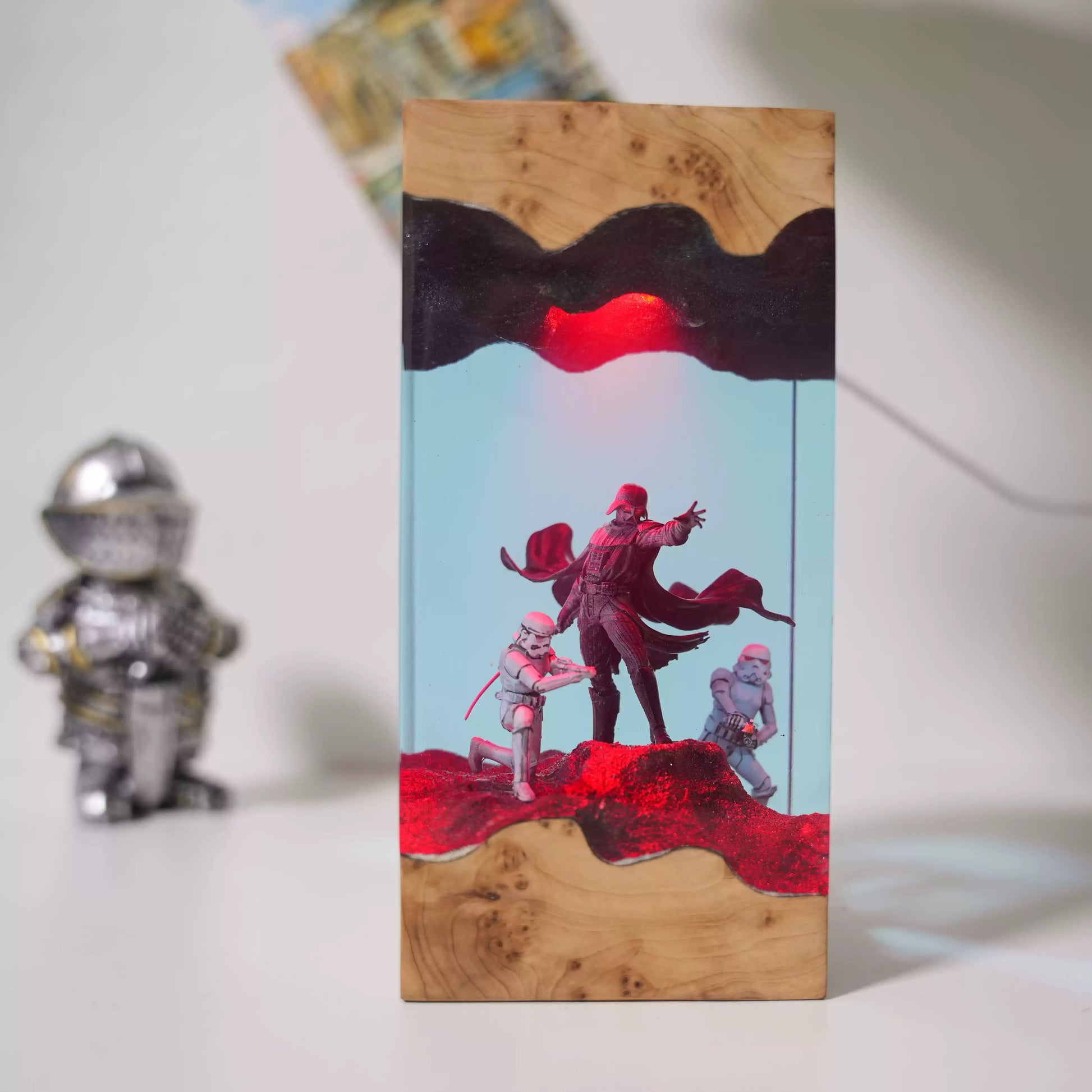 Darth Vader Star Wars Epoxy Resin Lamp