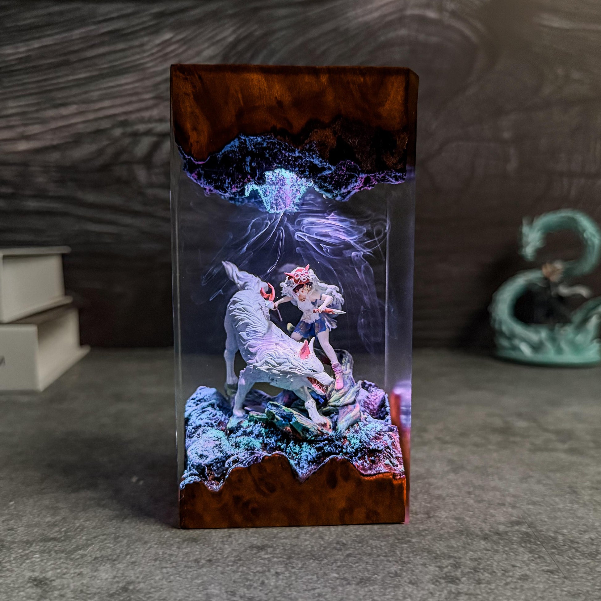 Fantasy Epoxy Diorama Night Light