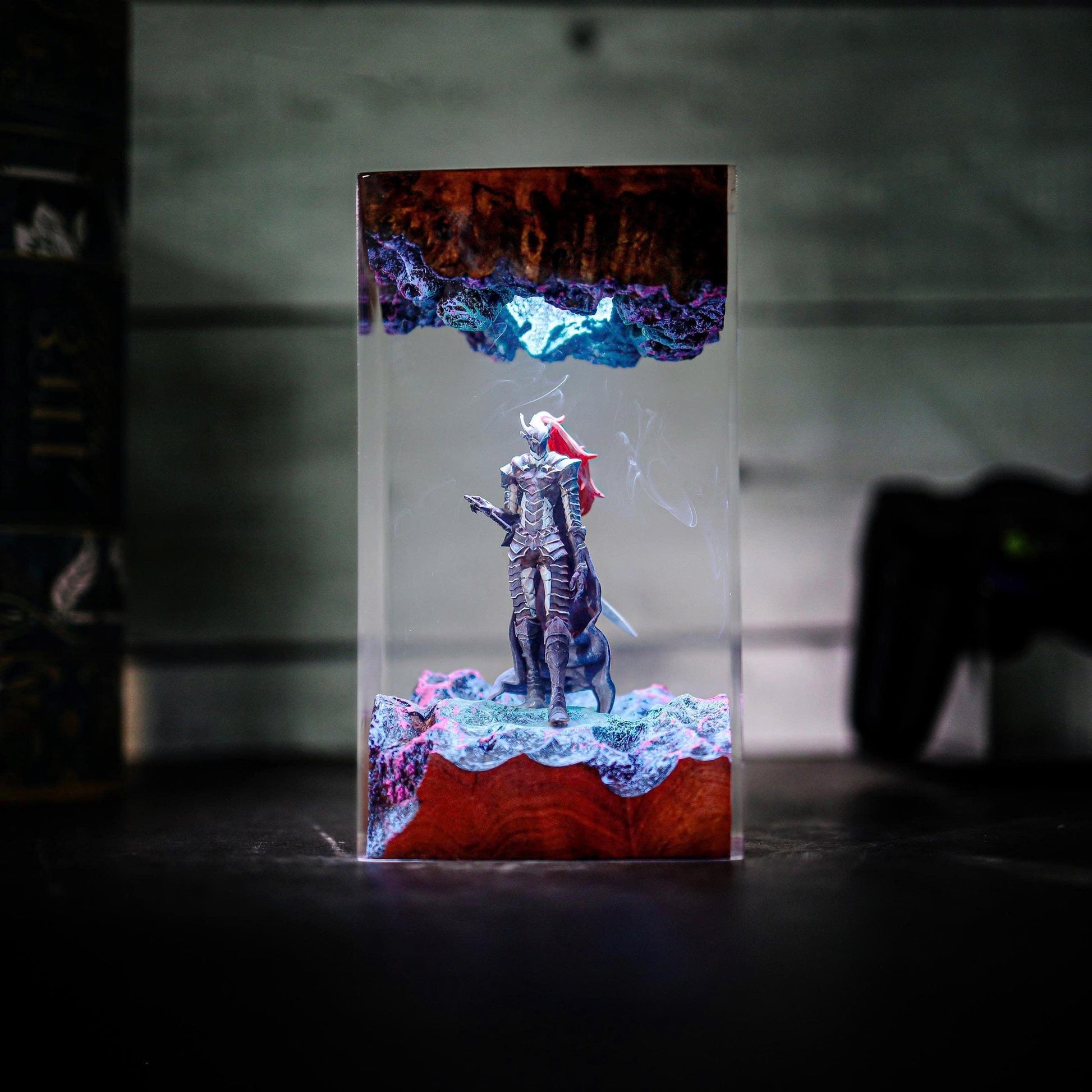 Fantasy Warrior Diorama Night Light