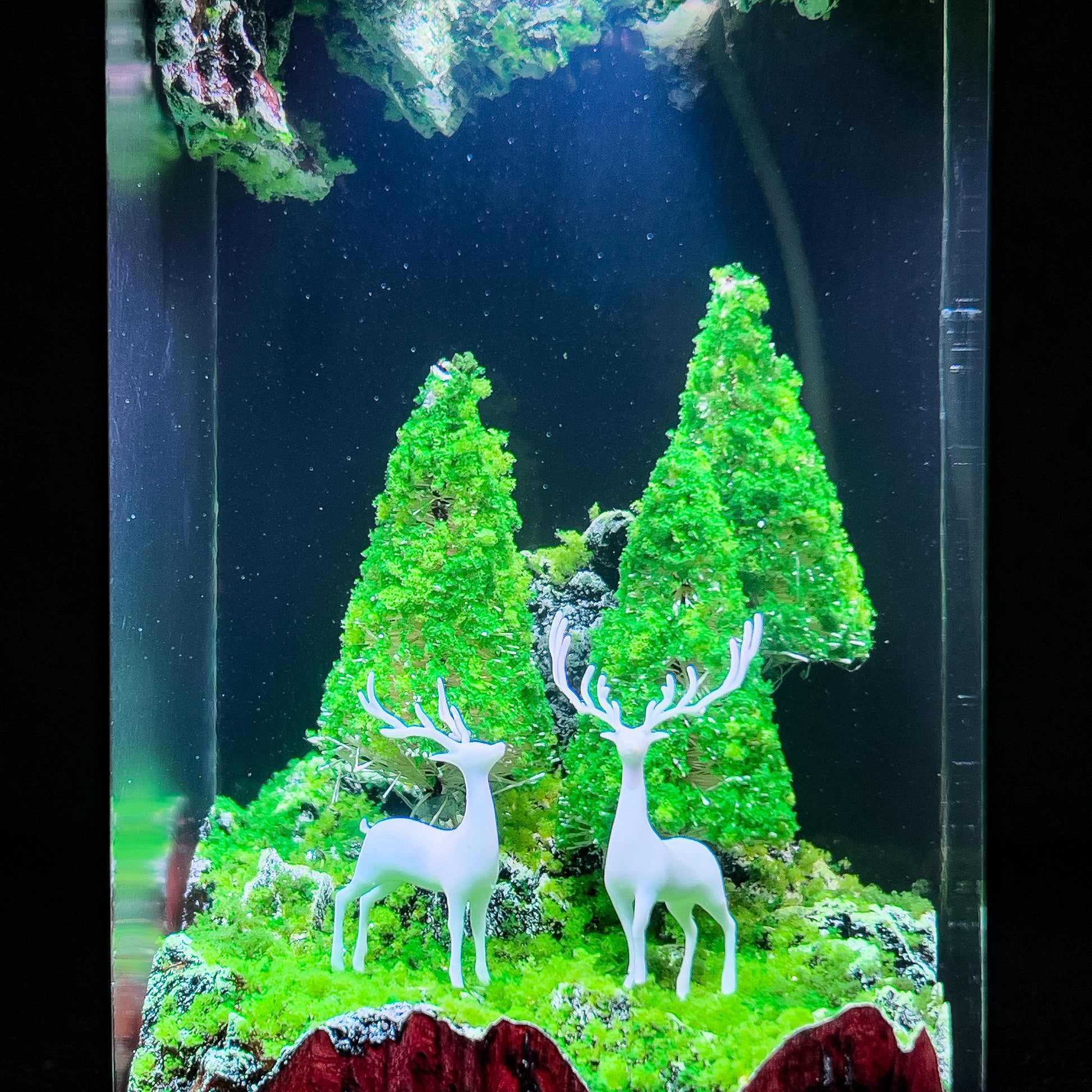 Forest Deer Night Light with LED Glow