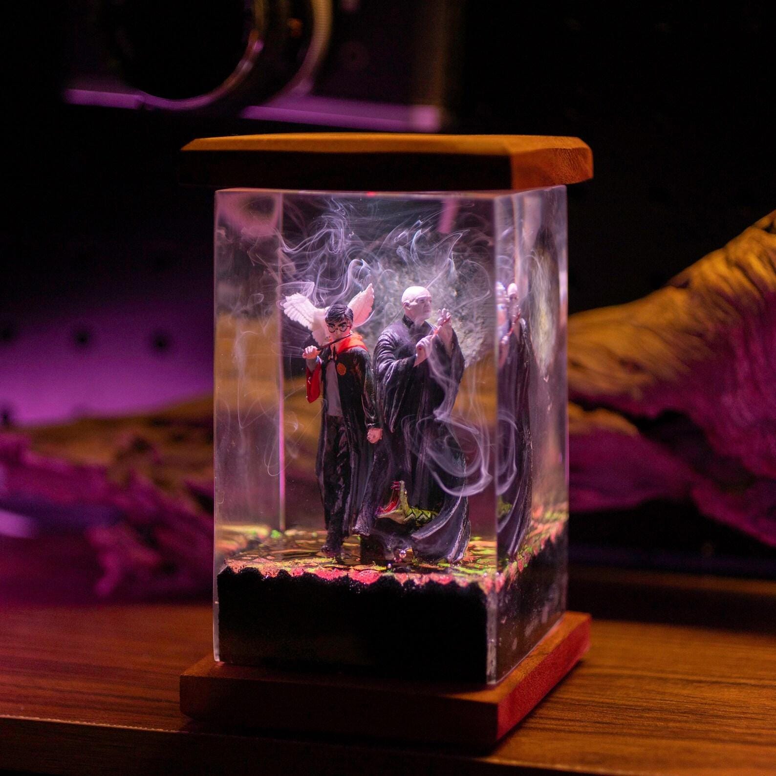 Magical Fantasy Diorama Night Light