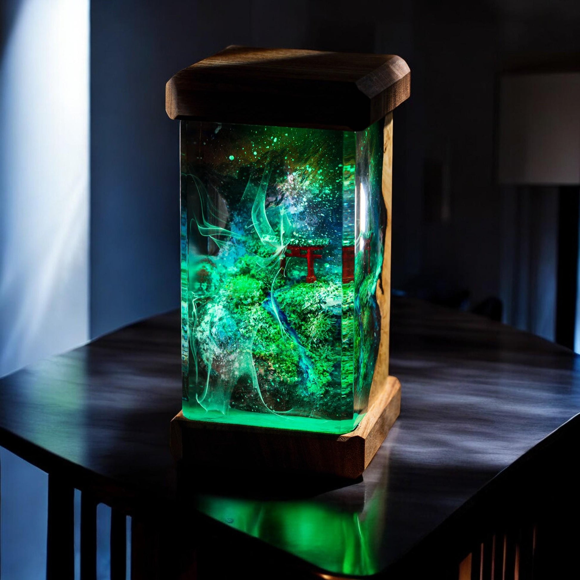 Mystic Resin Lamp
