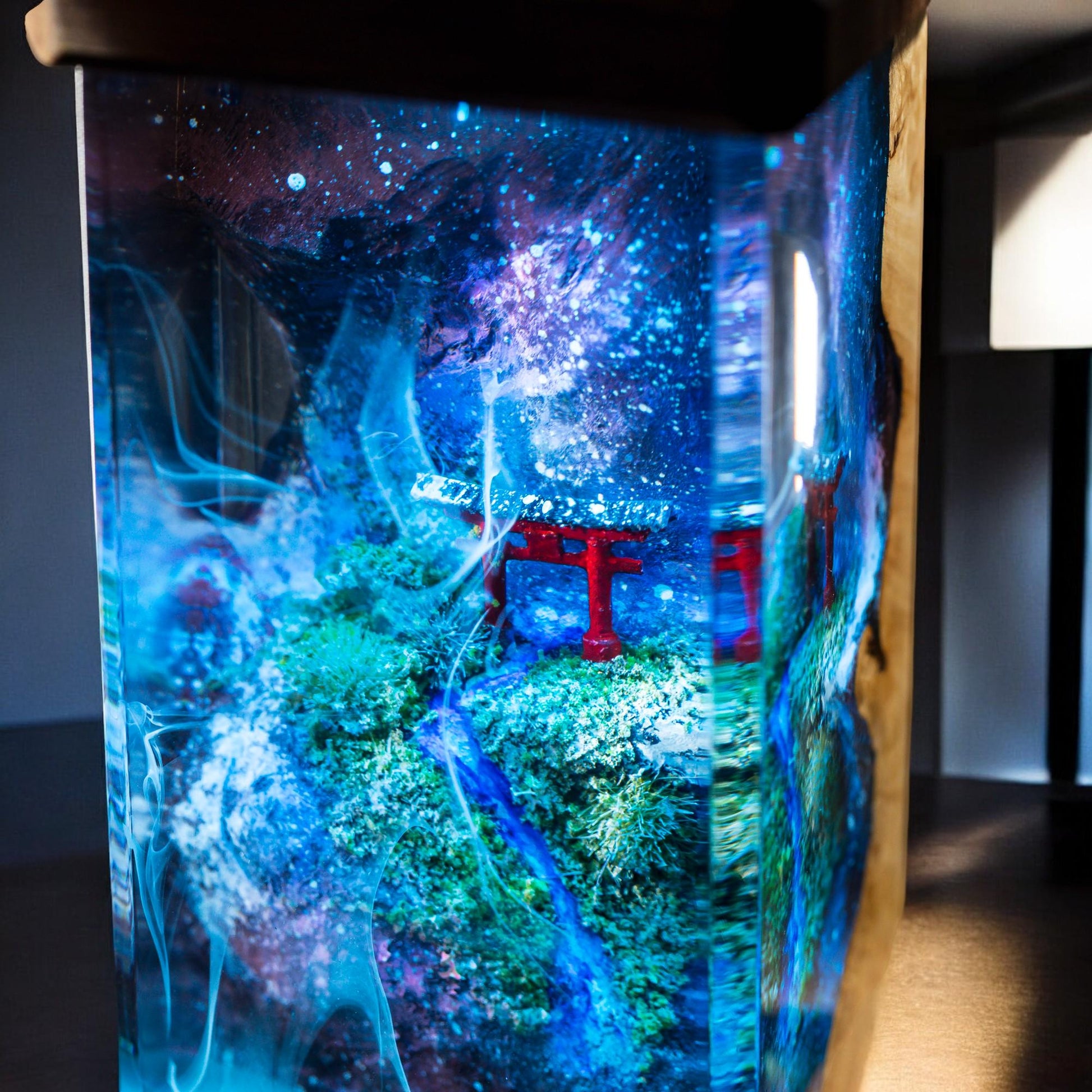 Mystic Resin Lamp