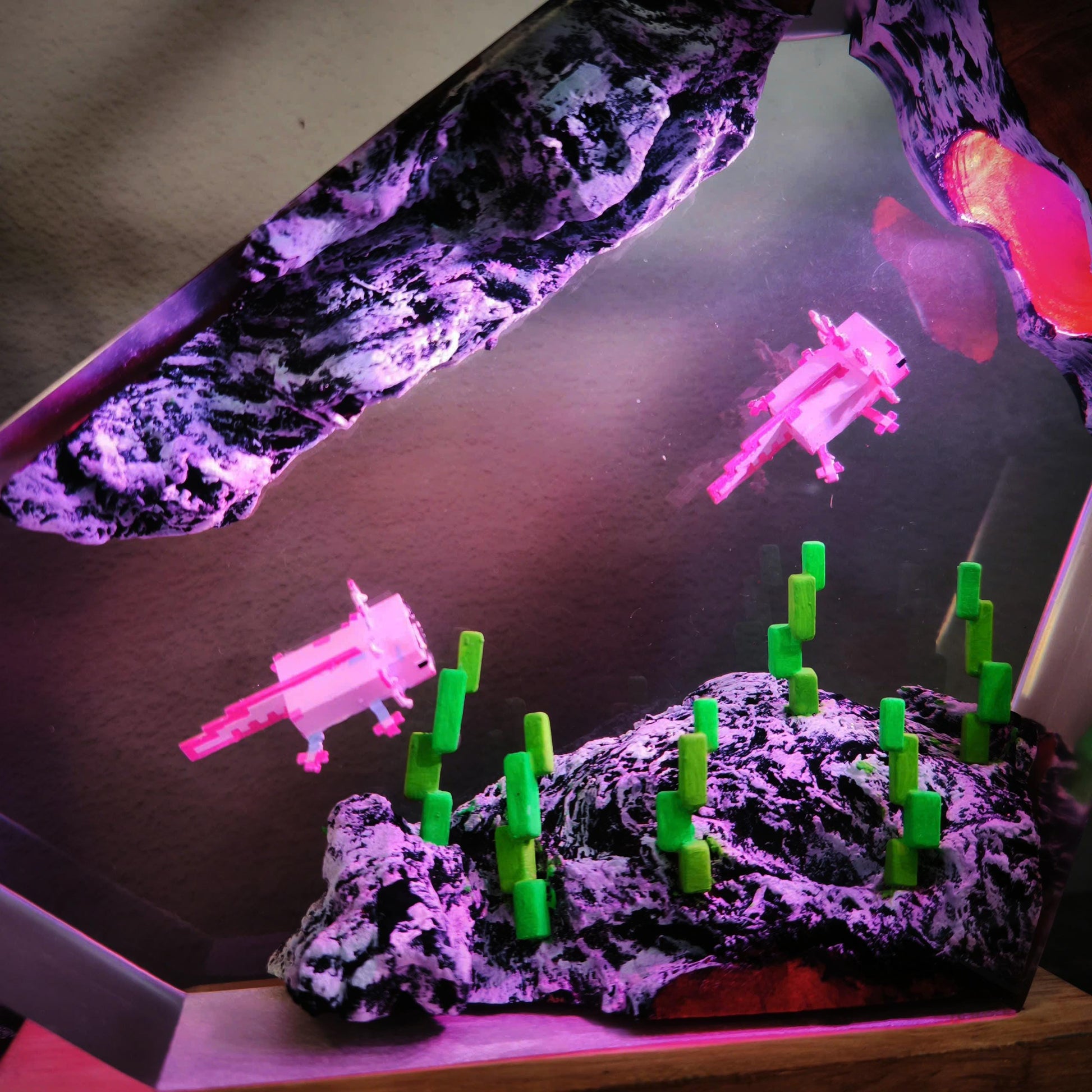 Aquarium Resin Lamp