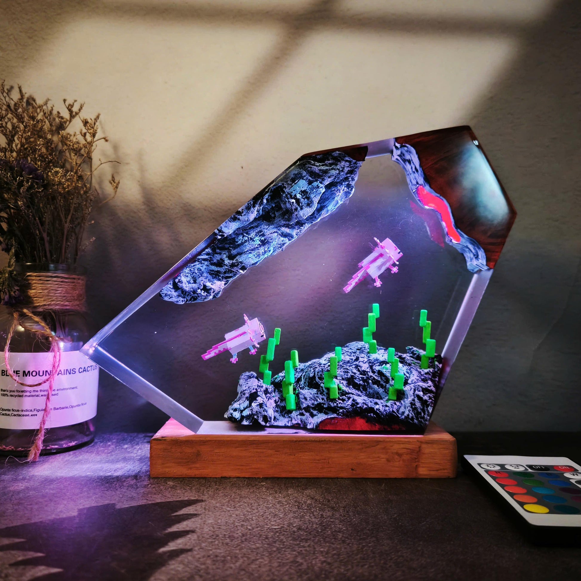 Aquarium Resin Lamp
