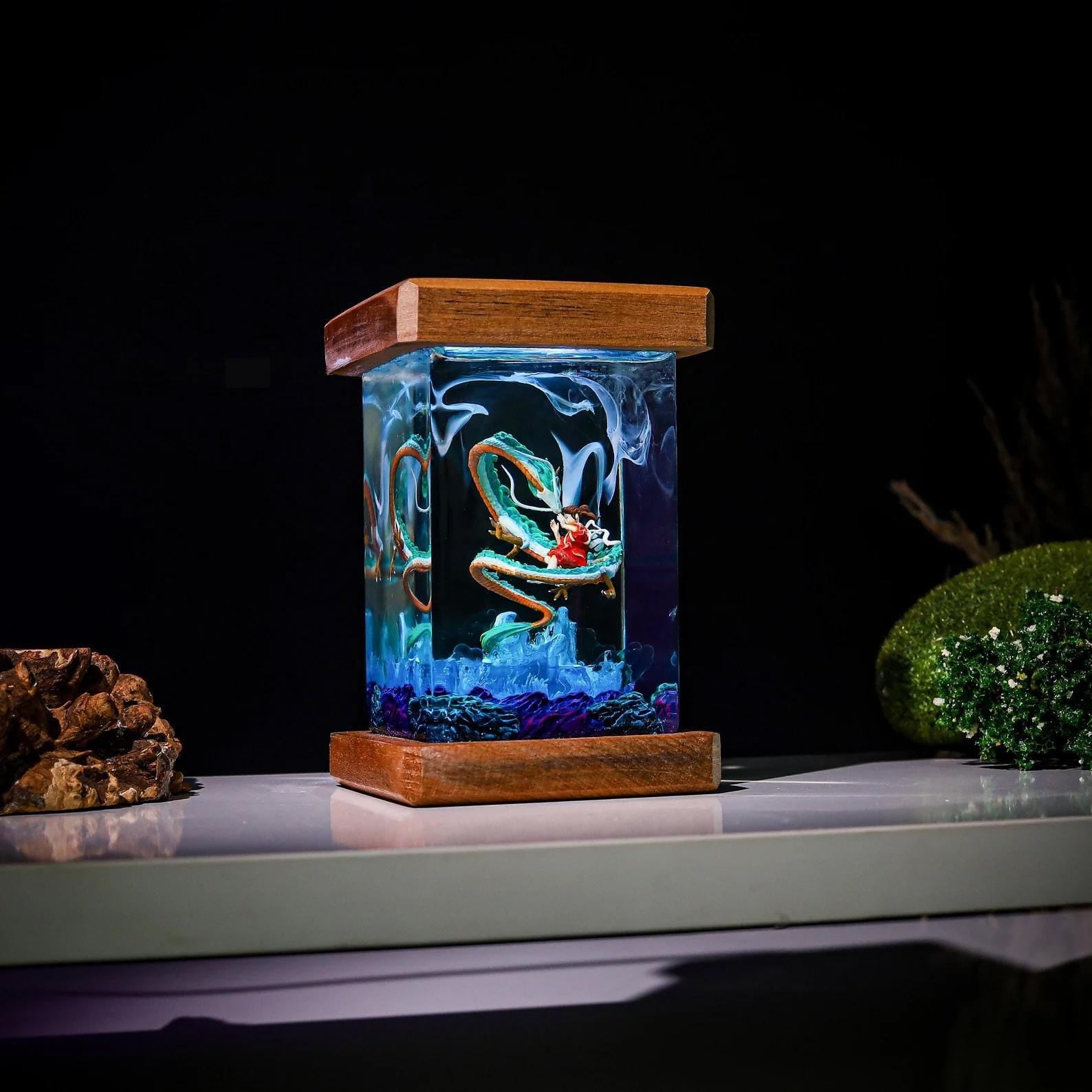 Dragon Spirit Resin Lamp