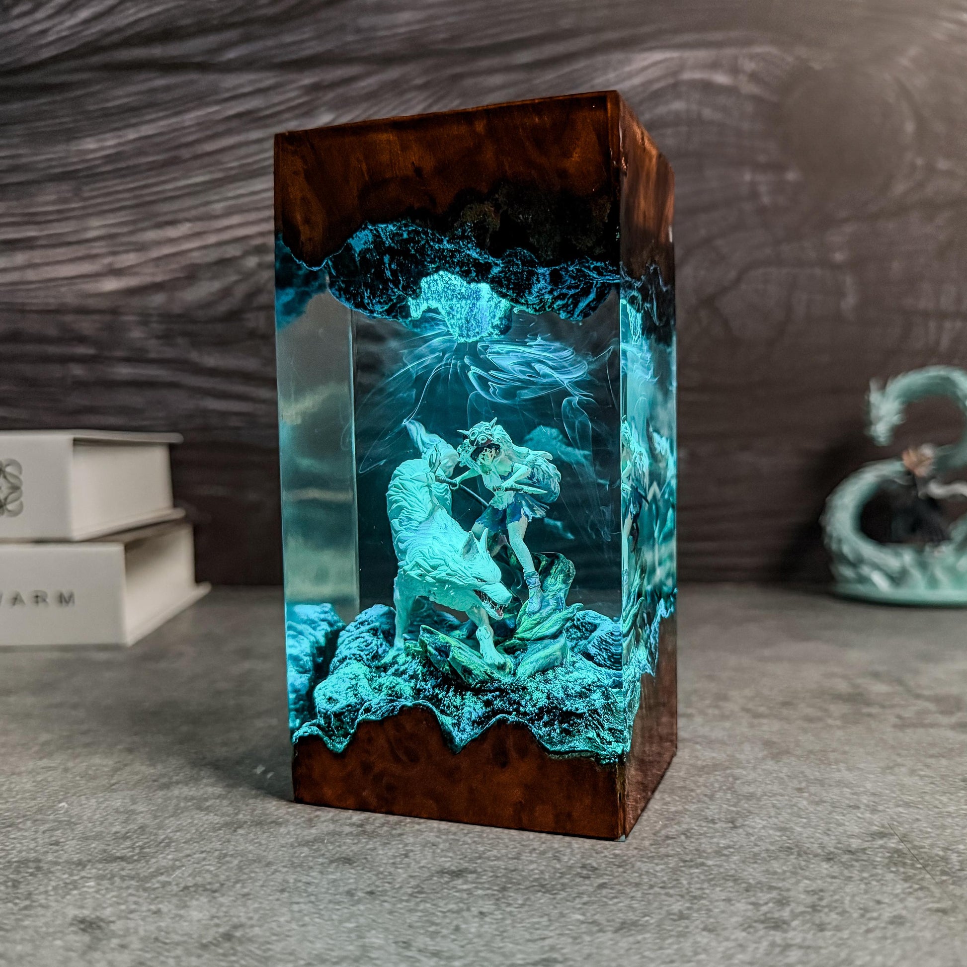 Fantasy Epoxy Diorama Night Light