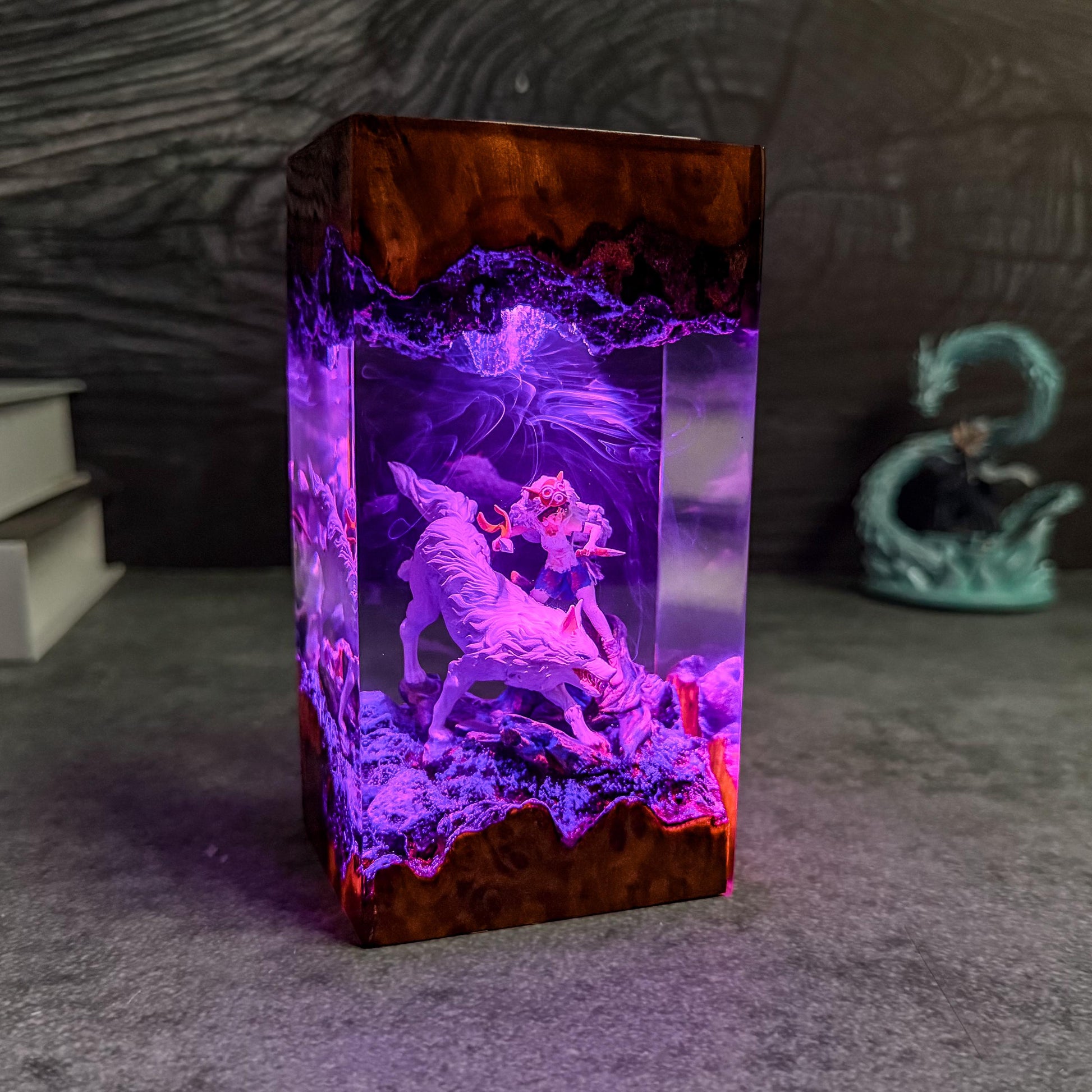 Fantasy Epoxy Diorama Night Light