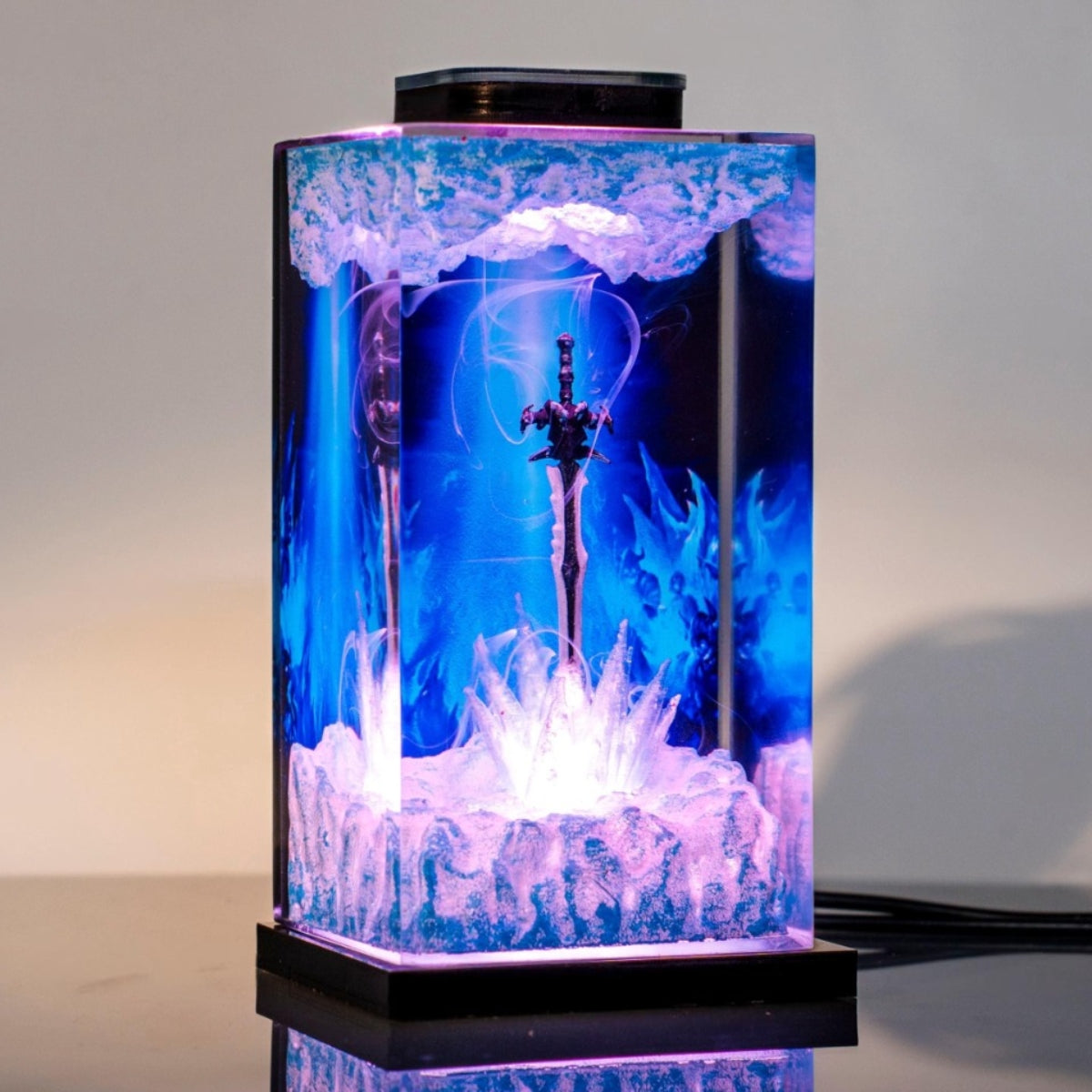 Frostmourne Sword World of Warcraft Lamp