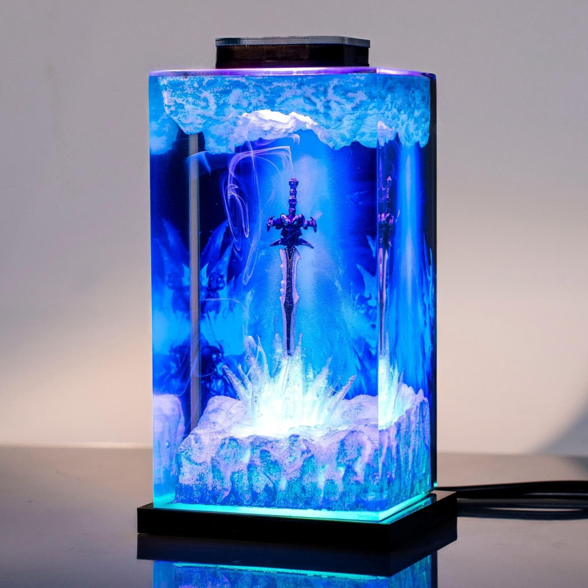 Frostmourne Sword World of Warcraft Lamp
