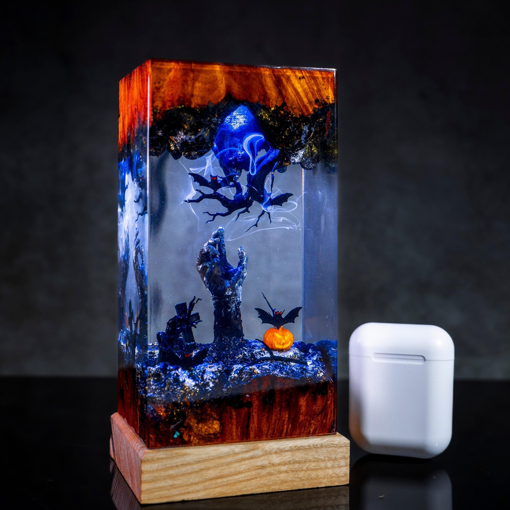 Halloween Resin Epoxy Night Lamp