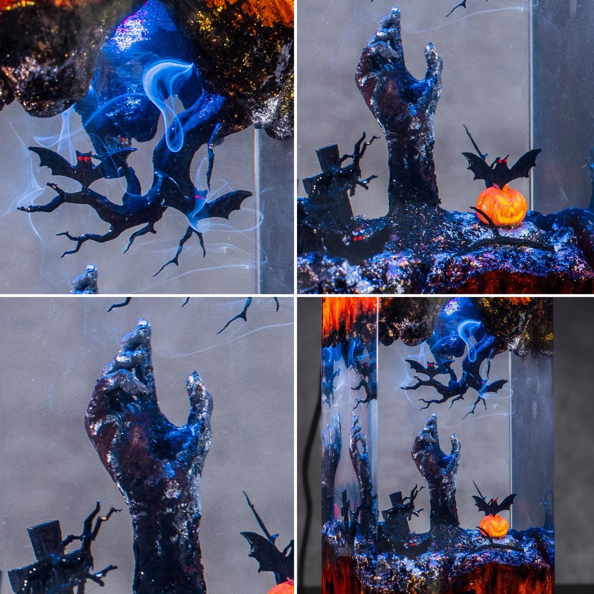 Halloween Resin Epoxy Night Lamp