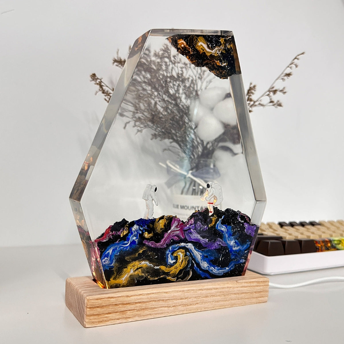 Interstellar Epoxy Resin Lamp
