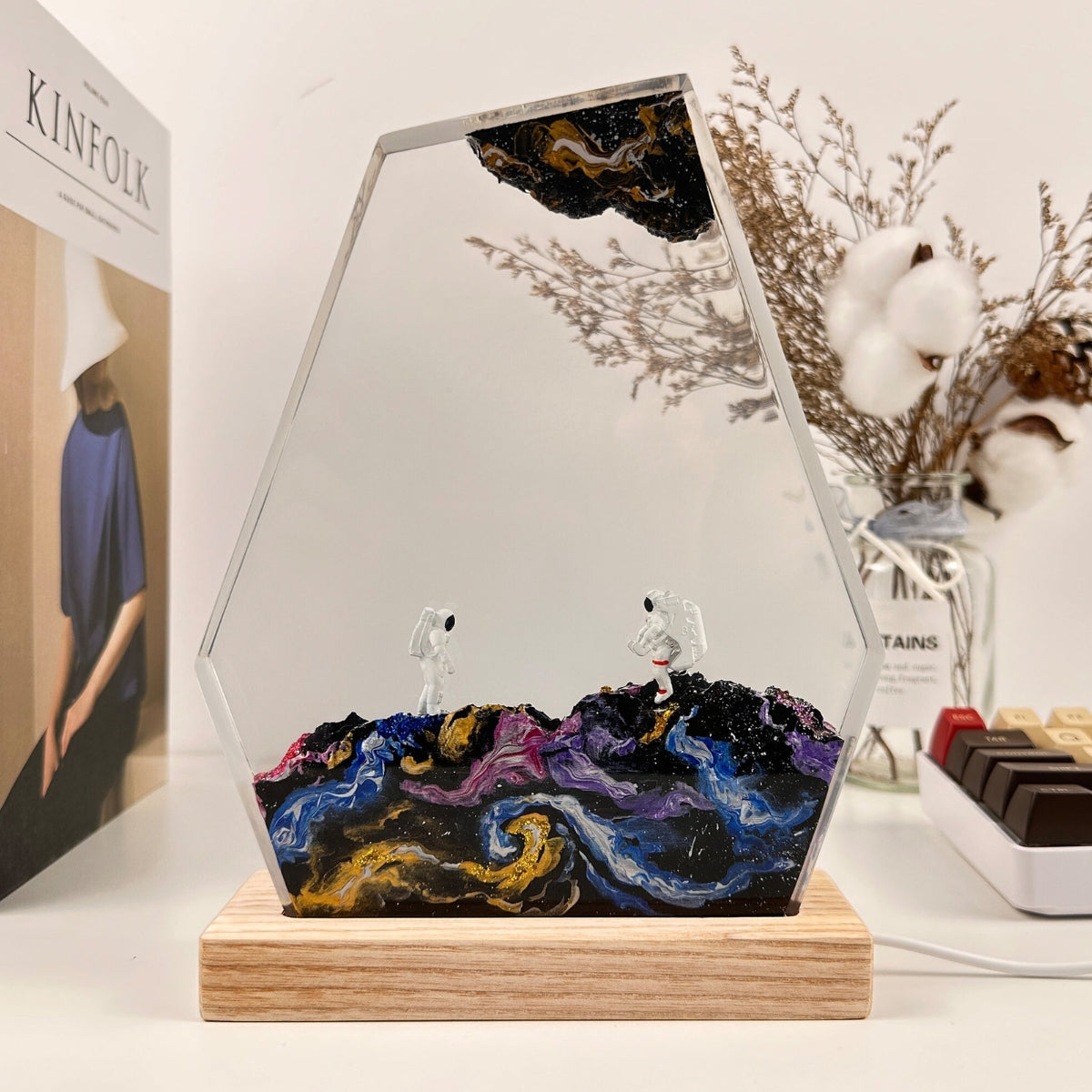 Interstellar Epoxy Resin Lamp
