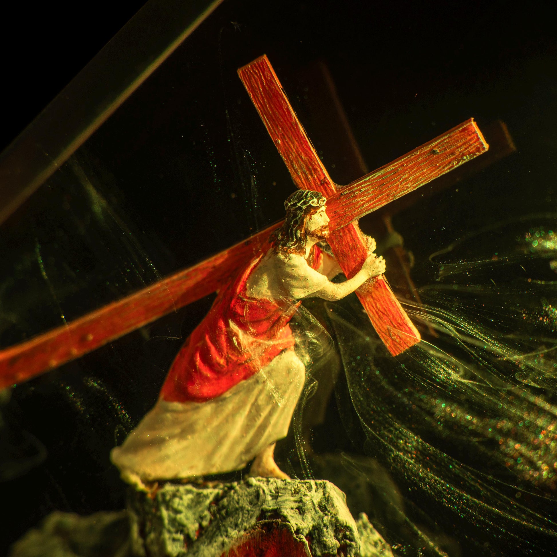 Jesus Carrying the Cross Spiritual Night Light