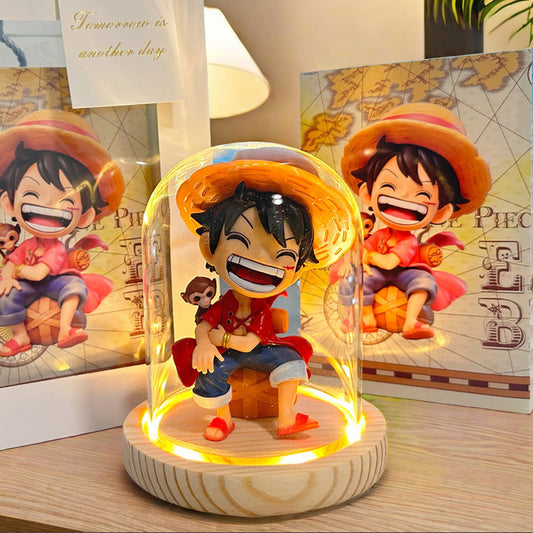 Luffy Q Version Anime Figure Night Light