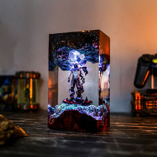 Omen Valorant Epoxy Resin Lamp