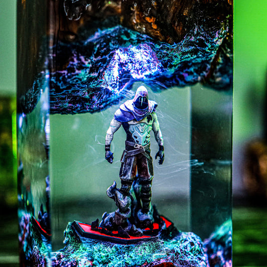 Omen Valorant Epoxy Resin Lamp