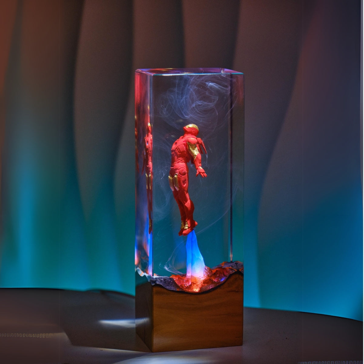 Spiderman Super Hero Epoxy Resin Lamp