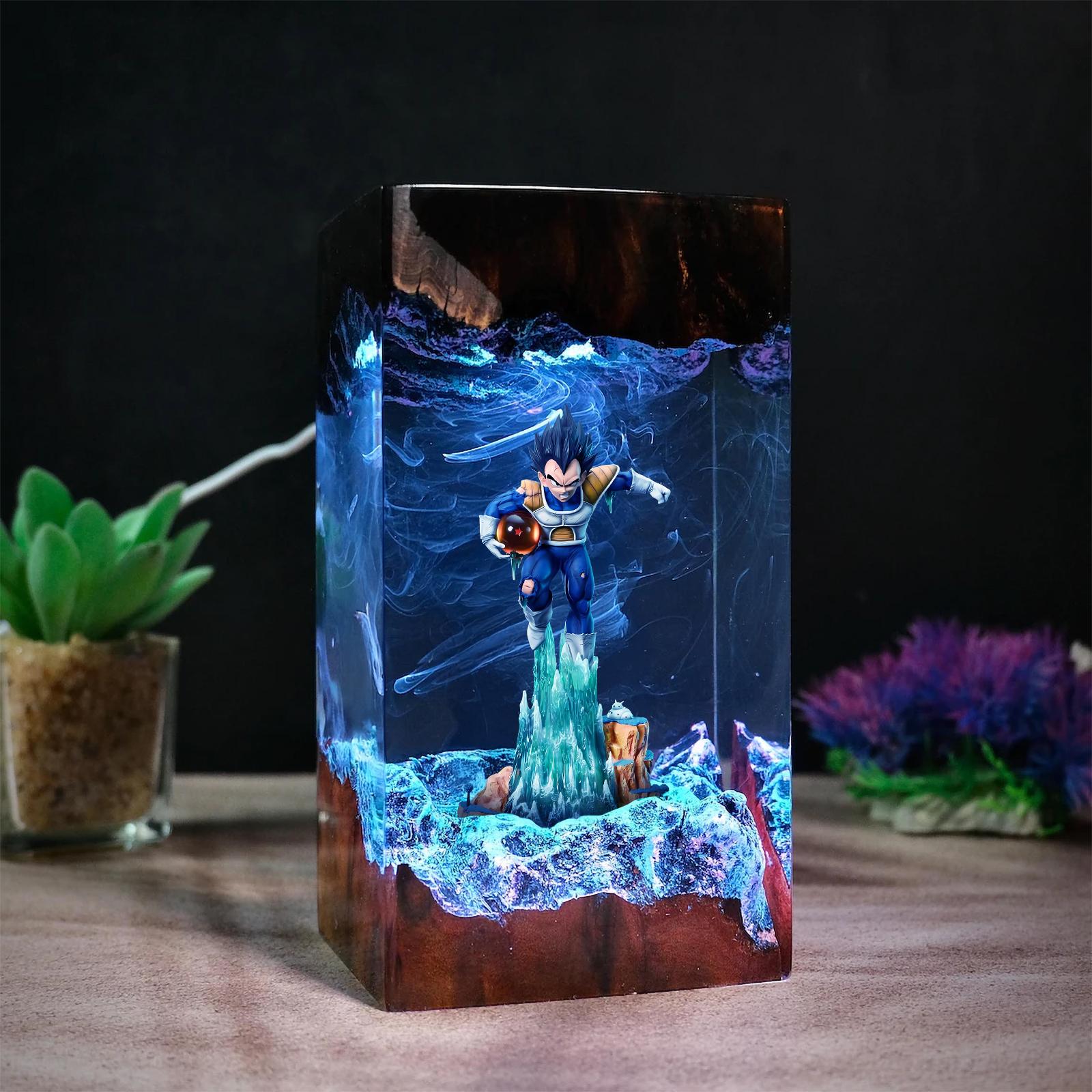 Vegeta Saiyan Warrior Dragon Ball lamp