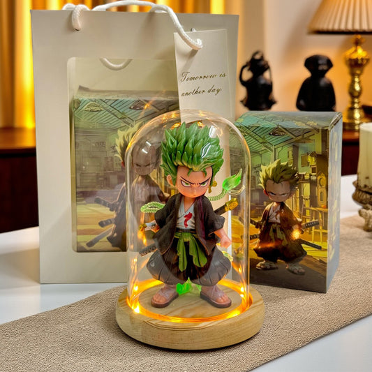 Zoro Q Version Anime Figure Night Light